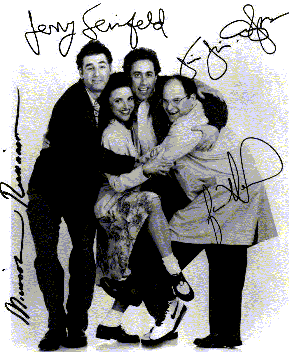 Autographed Seinfeld Pic